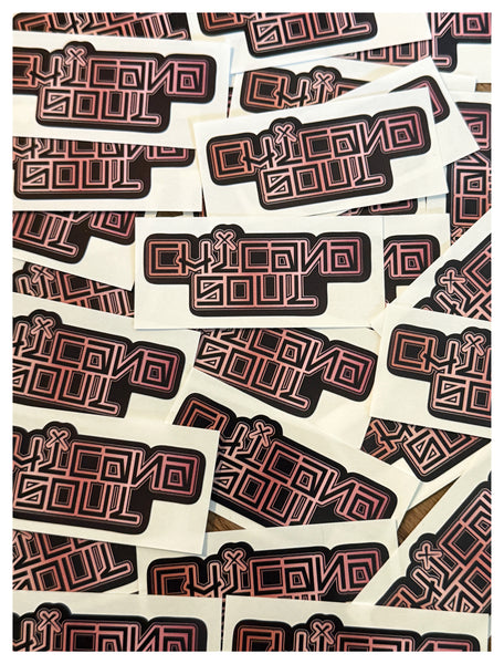 Chicana Soul Handstyle Diecut Stickers