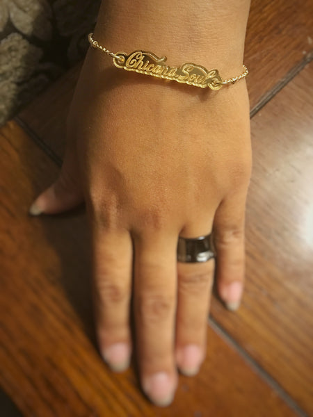 Chicana Soul classic logo bracelet/anklet