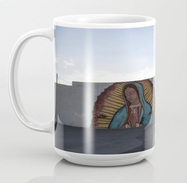 Virgen de Guadalupe (Mario Colin mural) mug